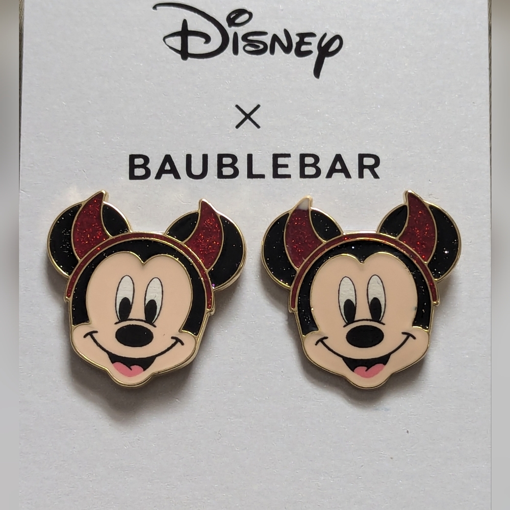 Baublebar X Disney Mickey in Devil Costume Earrings